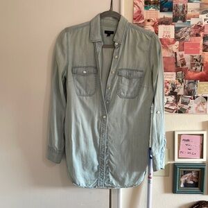 XS Talobots denim button down shirt